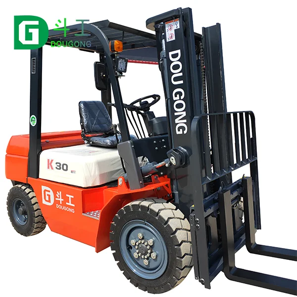 Manual transmission forklift diesel 3 ton