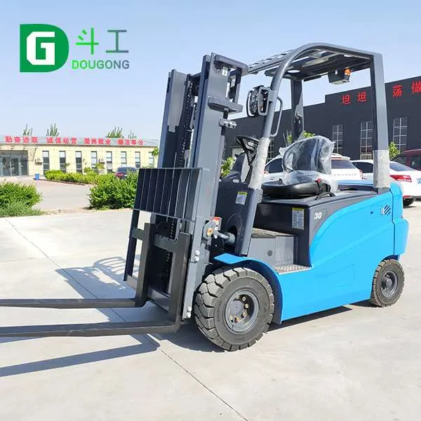 3 Ton Electric Forklift Truck for Sale - Image 2