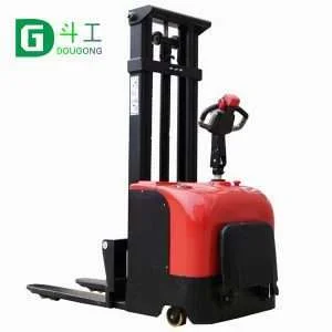 Electric walkie stacker forklift 1.5ton for sale