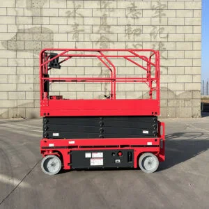 Self propelled scissor lift truck for sale 7m-15m