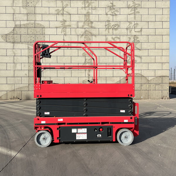 Self propelled scissor lift truck for sale 7m-15m