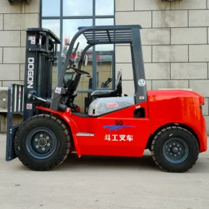 4×4 diesel forklift 5ton rough terrain forklift