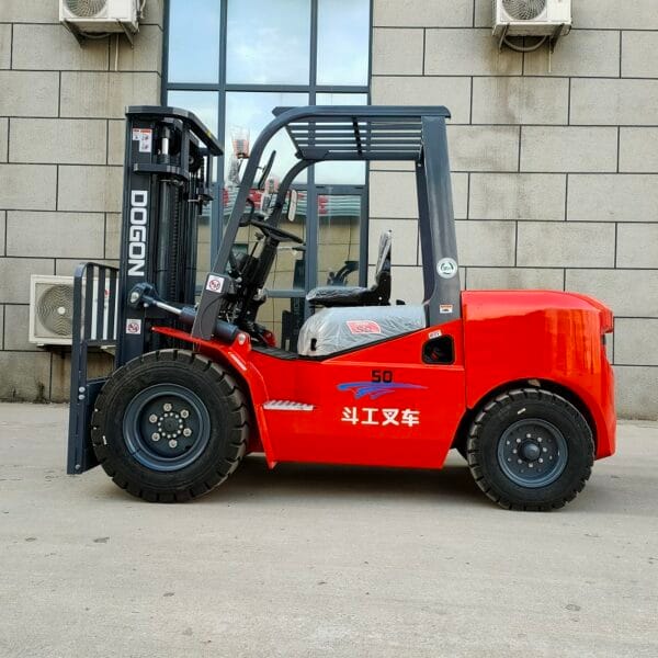 4-wheel drive rough terrain forklift 11000lbs for sale - Image 2